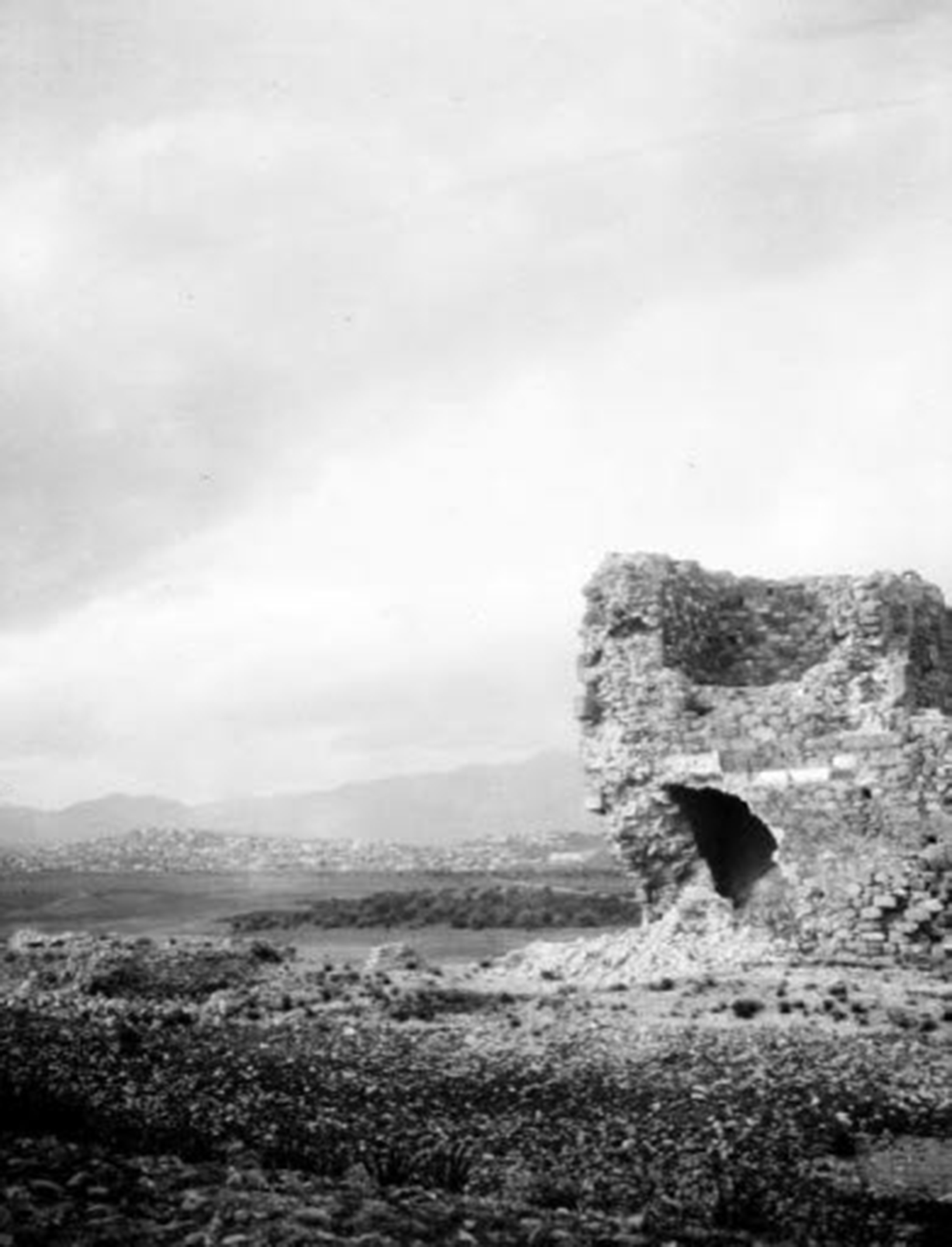 Μέγαρα άποψη απ το Παλαιόκαστρο Απρίλιος 1904